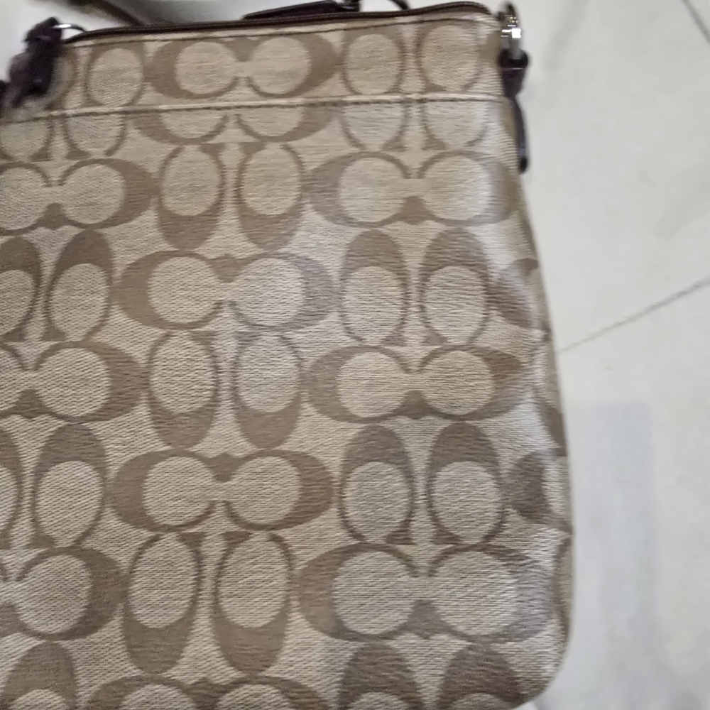 Coach Crossbody Bag - Brown and Purple - Picture 5 of 11